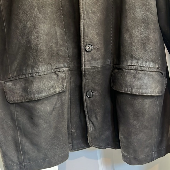 All Saints Suede/Leather/Tweed Jacket/Blazer look-XL - Picture 5 of 15